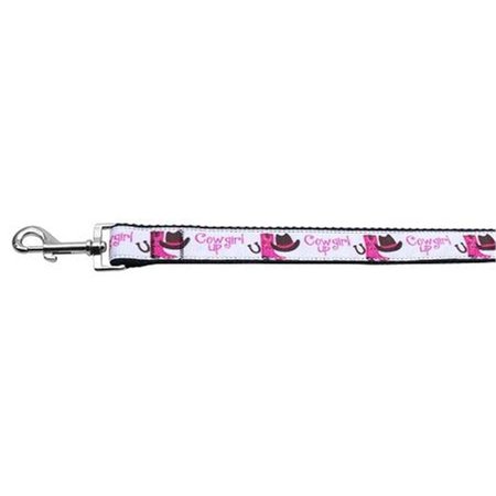 UNCONDITIONAL LOVE Cowgirl Up Nylon Ribbon Dog Collars 1 wide 6ft Leash UN847493